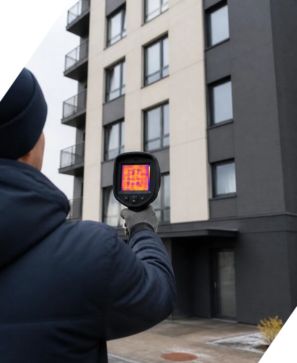 Тепловизионное обследование зданий в Белорецке от 5069 р. | ЭкспертизаРоссия